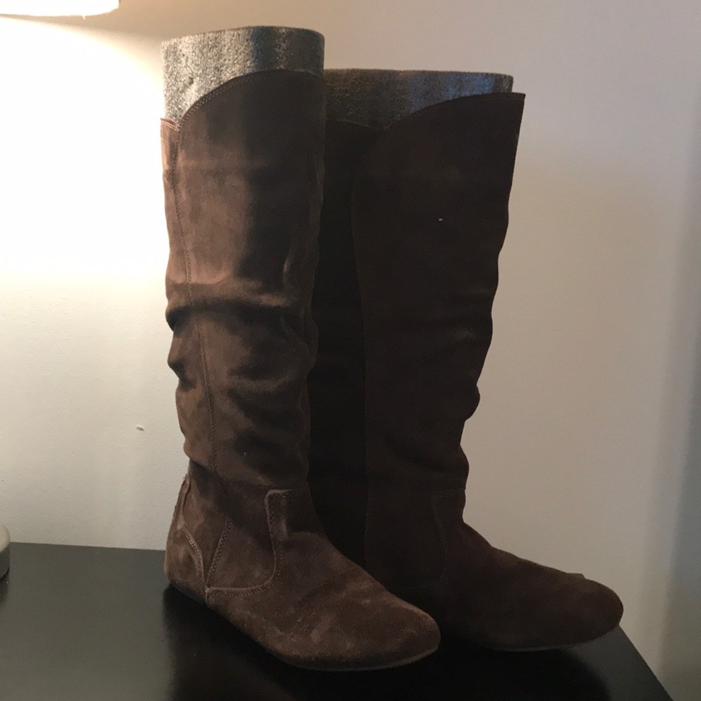 Sam & Libby genuine suede boots